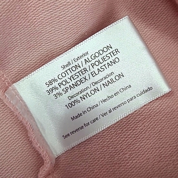 Wildfox Coffee and Sunshine Print Oversized Light Pink Sweater Womens Size Med - Picture 17 of 17